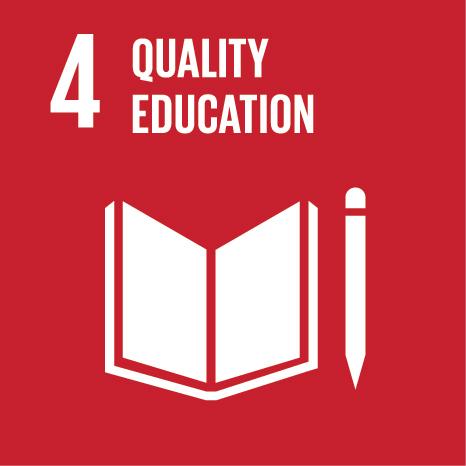 SDG 4 Icon - Quality Education